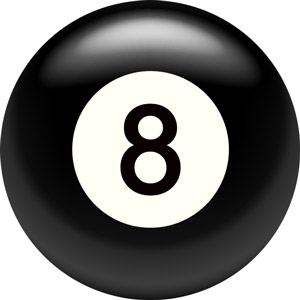 Magic 8 Ball Decisões, Número preto 8 Round Fortune Teller festa temática  mostrar adereços, Dúvidas Brinquedo Bola Respostas para Festas Sritob