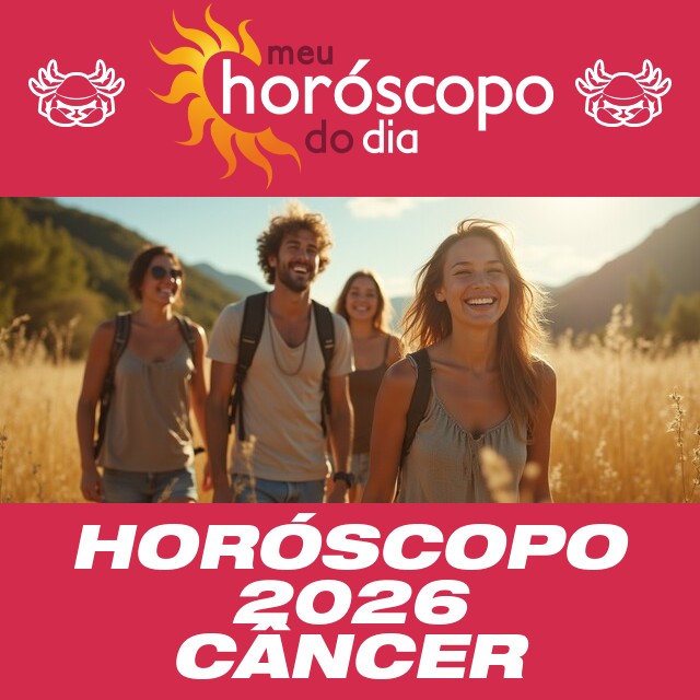 Horóscopo 2026 para Câncer