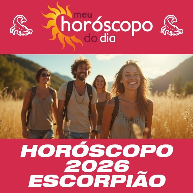 Horóscopo 2026 para Escorpião