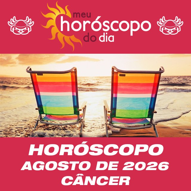 Horóscopo de agosto de 2026 para Câncer