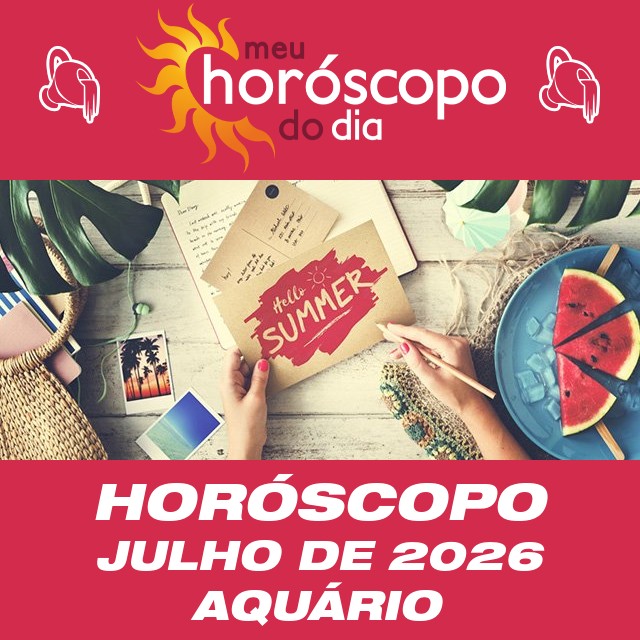 Horóscopo de julho de 2026 para Aquário