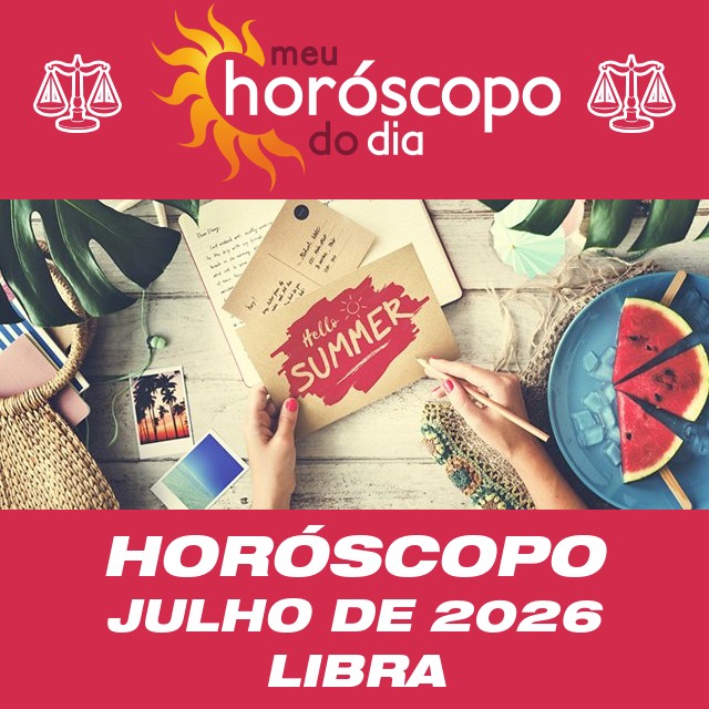 Horóscopo de julho de 2026 para Libra