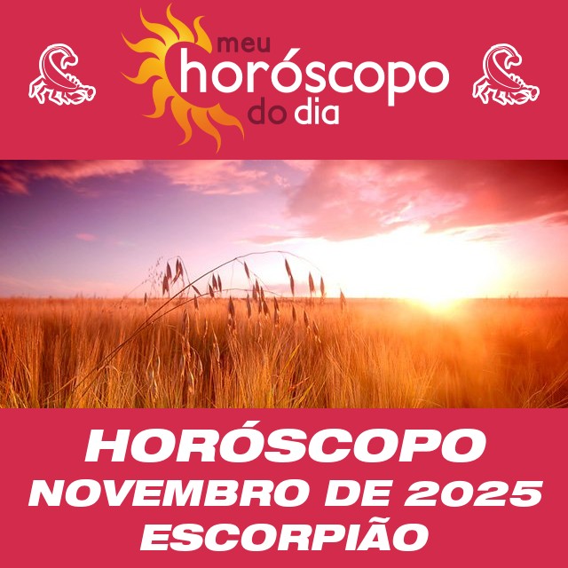 Horóscopo de Novembro de 2025 para Escorpião