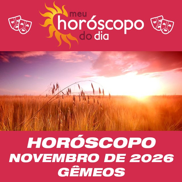 Horóscopo de novembro de 2026 para Gêmeos