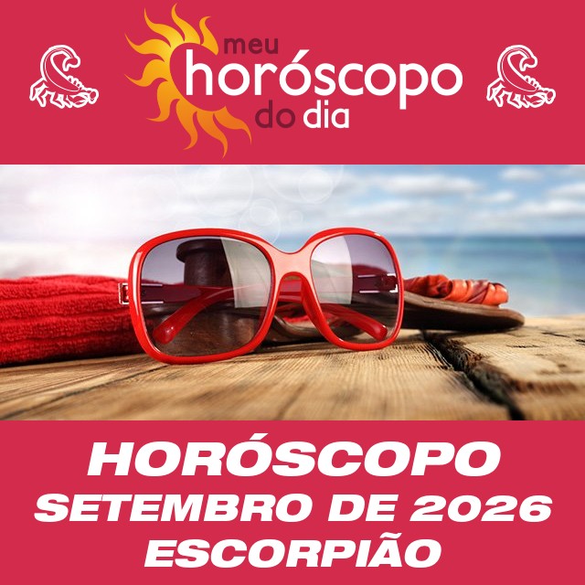 Horóscopo de setembro de 2026 para Escorpião