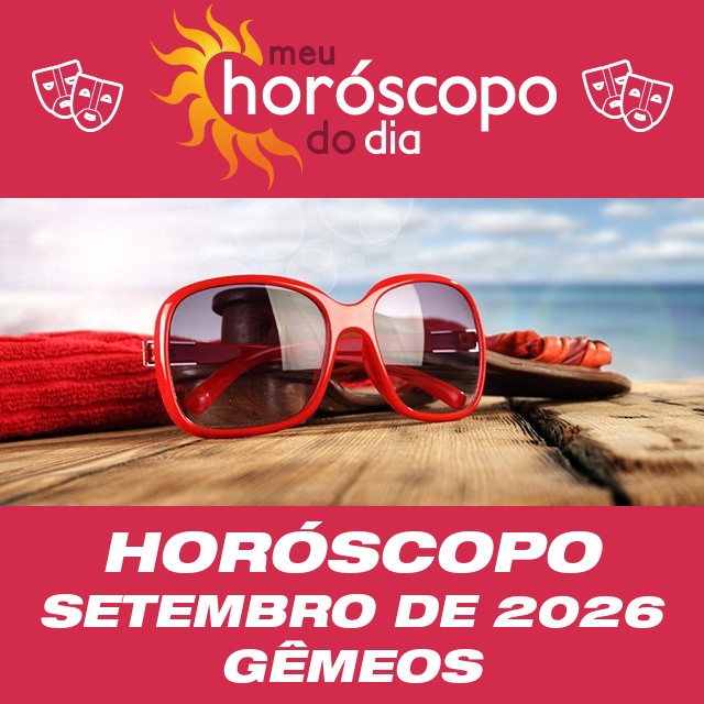 Horóscopo de setembro de 2026 para Gêmeos