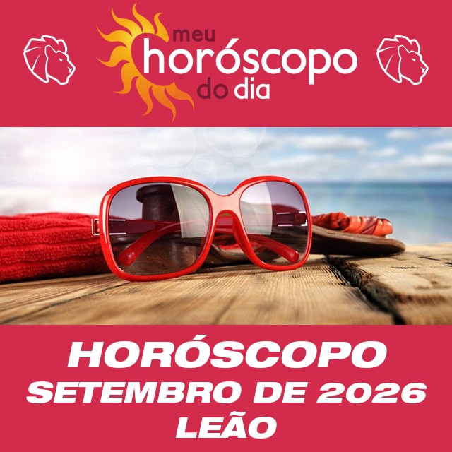 Horóscopo de setembro de 2026 para Leão