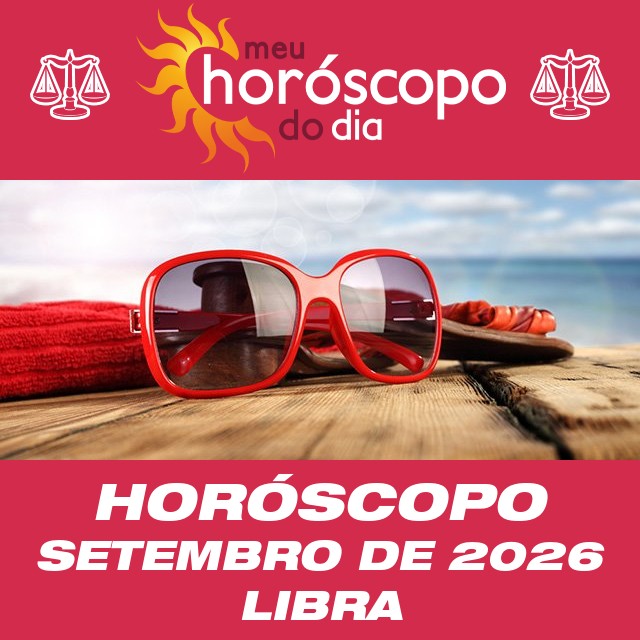 Horóscopo de setembro de 2026 para Libra
