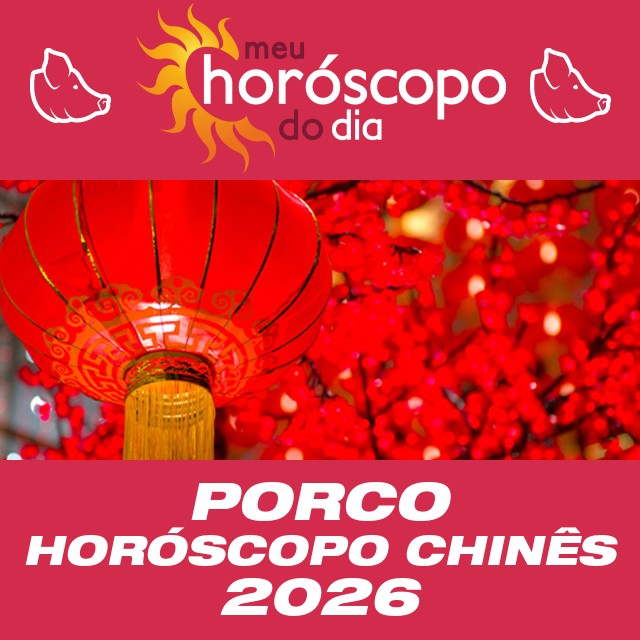 Porco, seu Horóscopo Chinês para Janeiro de 2026