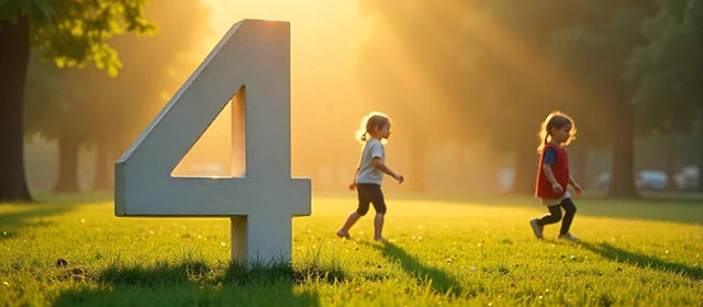 Como o 4 influencia na numerologia?