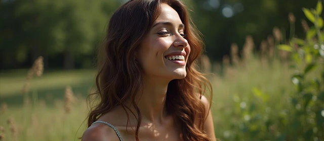 Ela tem um ascendente em Áries: Audaciosa.