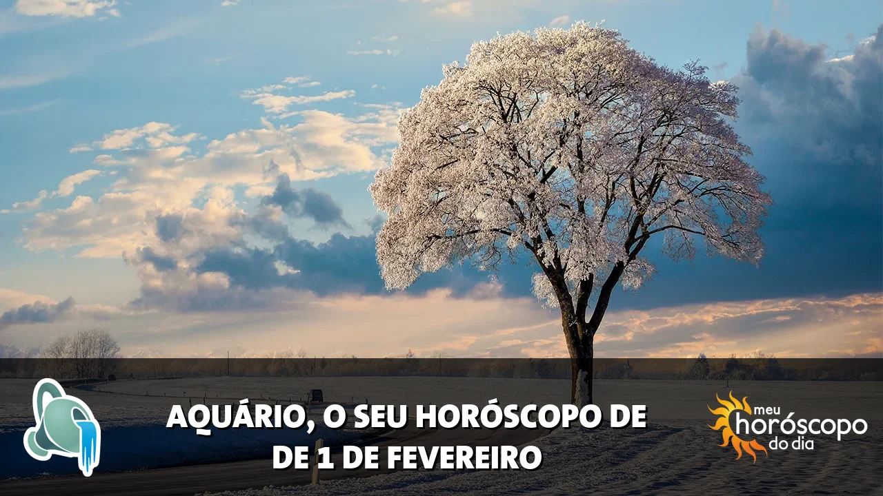 Horóscopo de Aquário de domingo, 1 de fevereiro de 2026