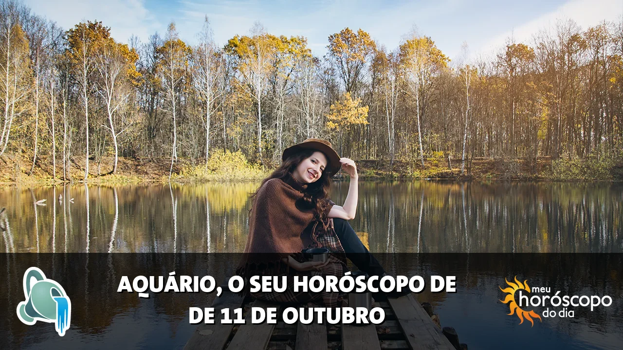 Horóscopo de Aquário de domingo, 11 de outubro de 2026