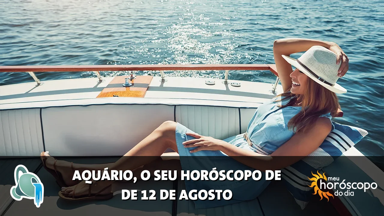 Horóscopo de Aquário de quarta-feira, 12 de agosto de 2026