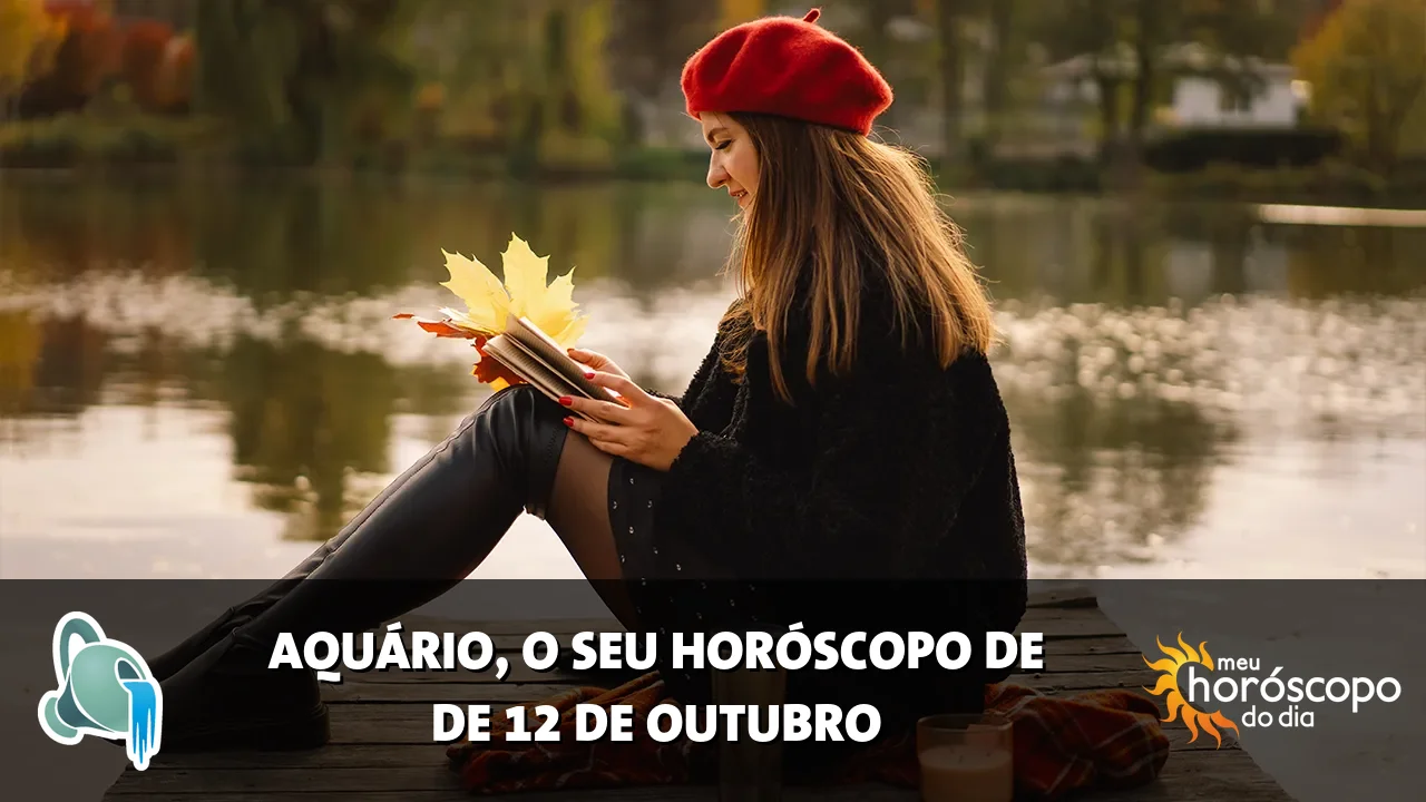 Horóscopo de Aquário de segunda-feira, 12 de outubro de 2026