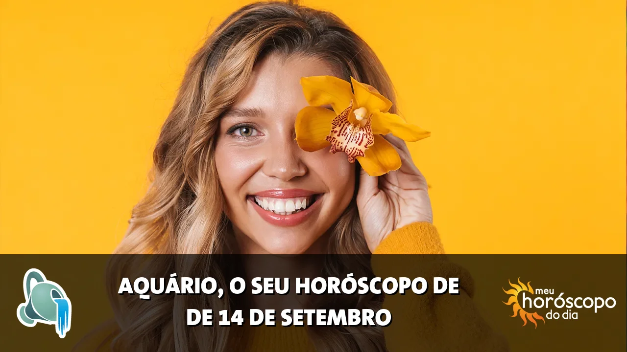 Horóscopo de Aquário de segunda-feira, 14 de setembro de 2026