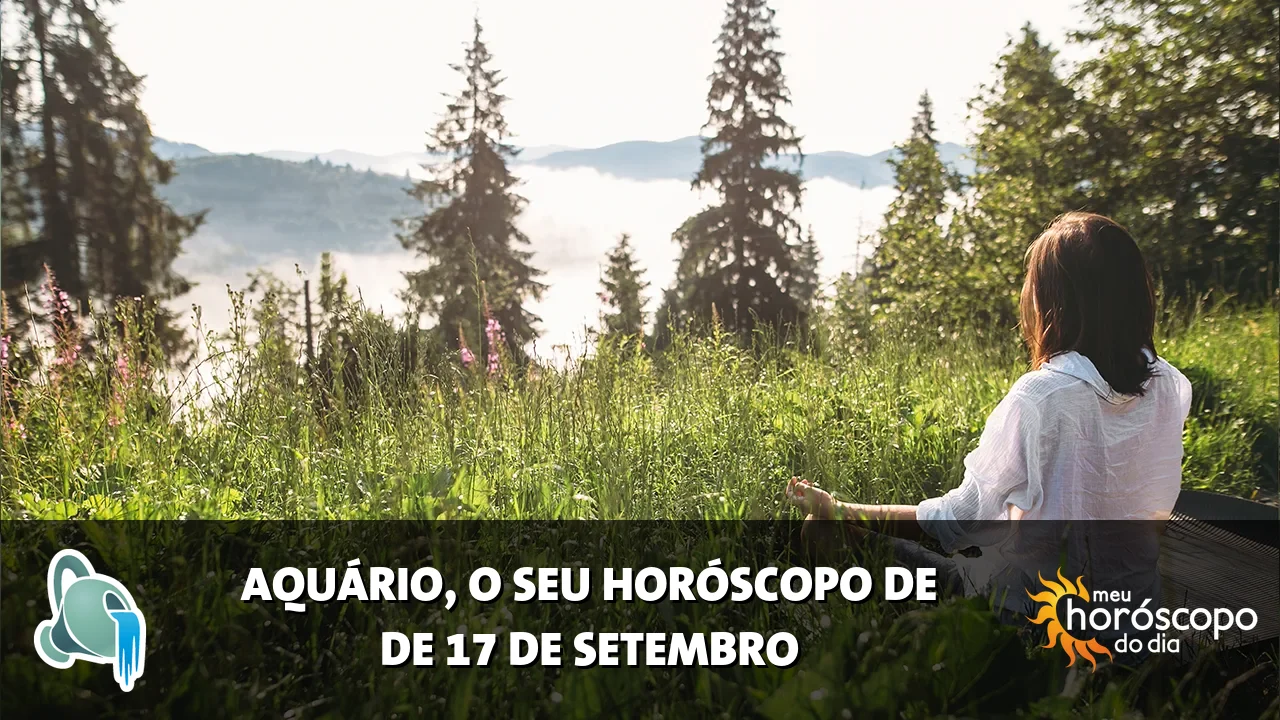 Horóscopo de Aquário de quinta-feira, 17 de setembro de 2026