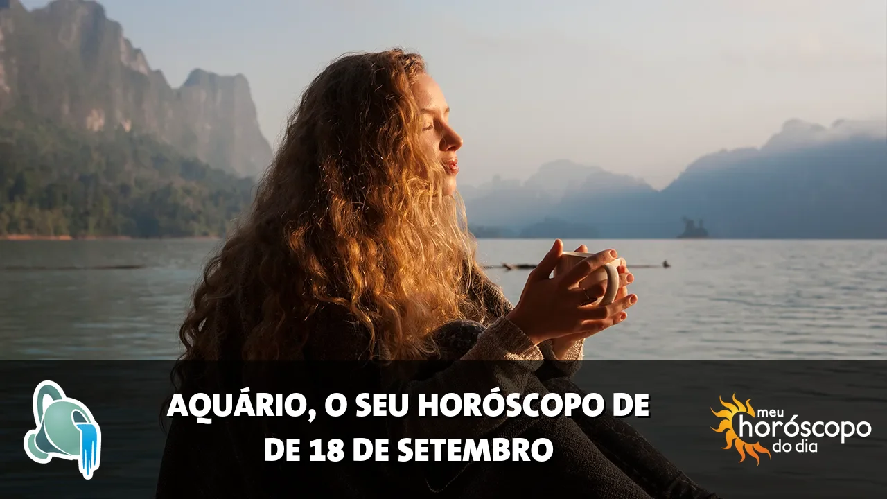 Horóscopo de Aquário de sexta-feira, 18 de setembro de 2026