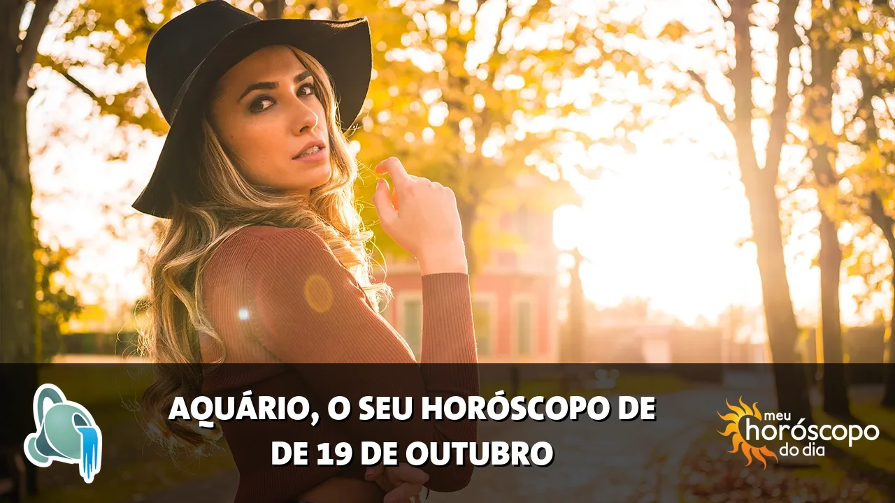 Horóscopo de Aquário de segunda-feira, 19 de outubro de 2026