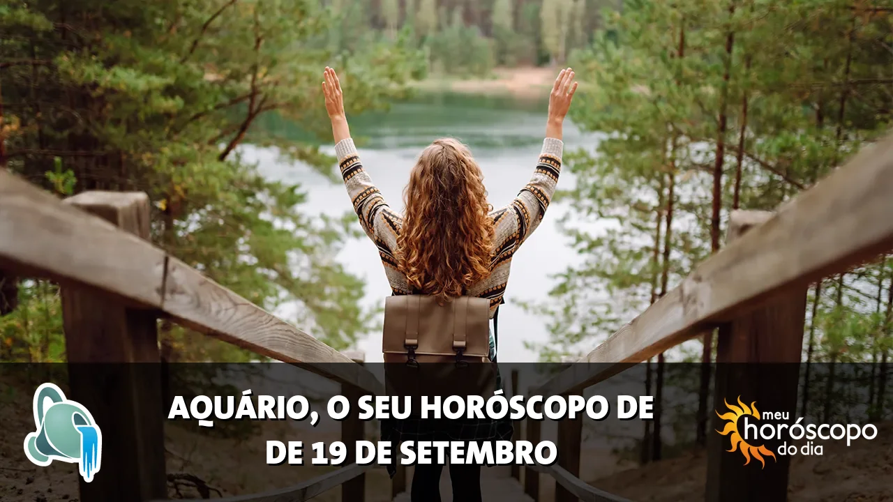 Horóscopo de Aquário de sábado, 19 de setembro de 2026