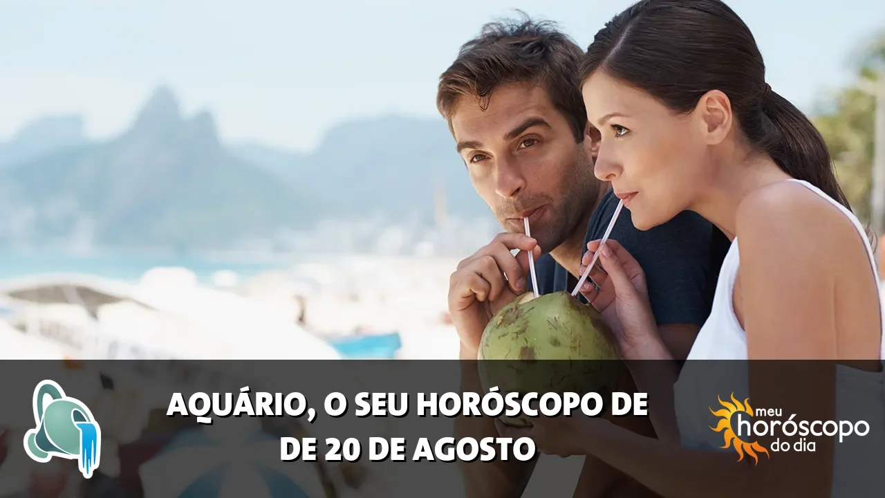 Horóscopo de Aquário de quinta-feira, 20 de agosto de 2026