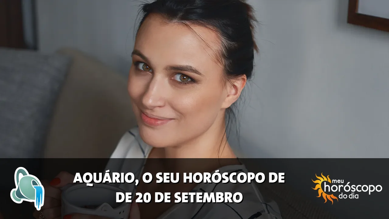 Horóscopo de Aquário de domingo, 20 de setembro de 2026
