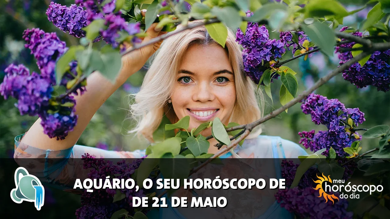 Horóscopo de Aquário de quinta-feira, 21 de maio de 2026