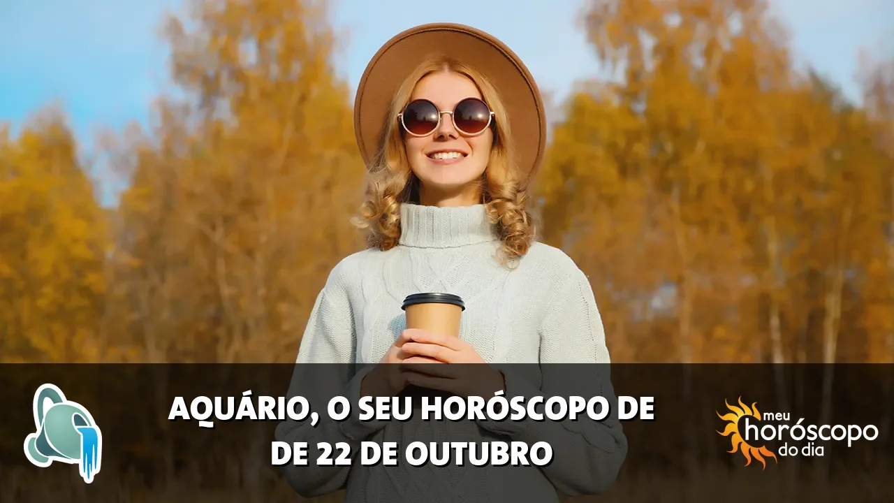 Horóscopo de Aquário de quinta-feira, 22 de outubro de 2026