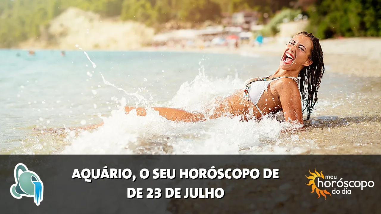 Horóscopo de Aquário de quinta-feira, 23 de julho de 2026