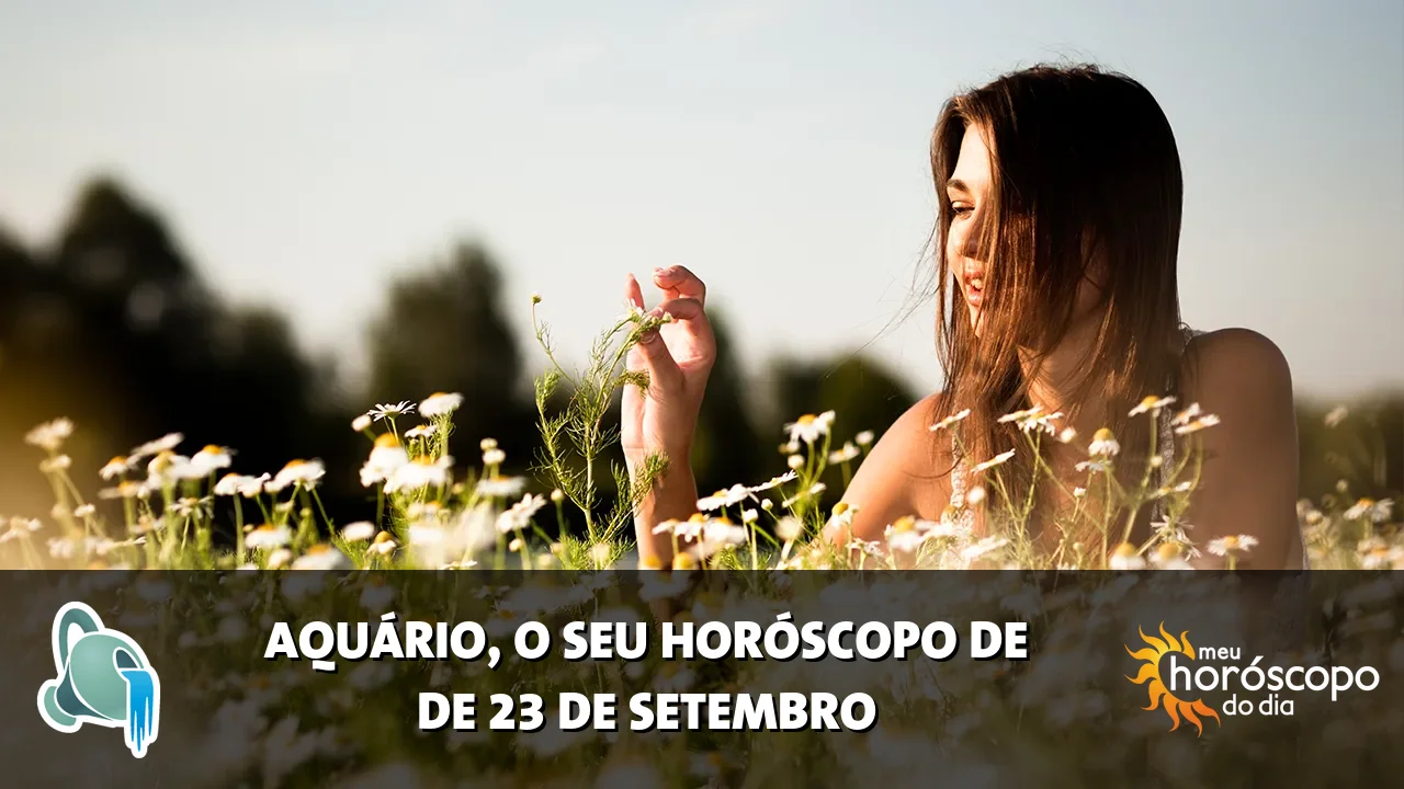 Horóscopo de Aquário de quarta-feira, 23 de setembro de 2026
