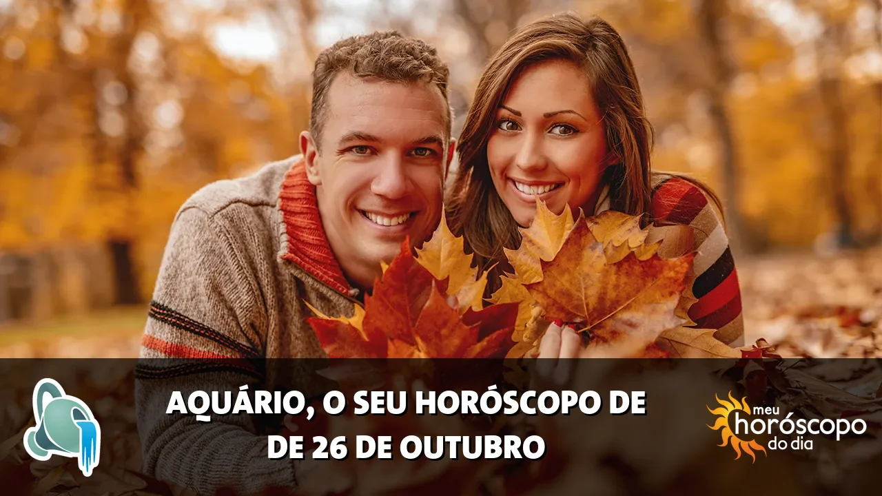 Horóscopo de Aquário de segunda-feira, 26 de outubro de 2026