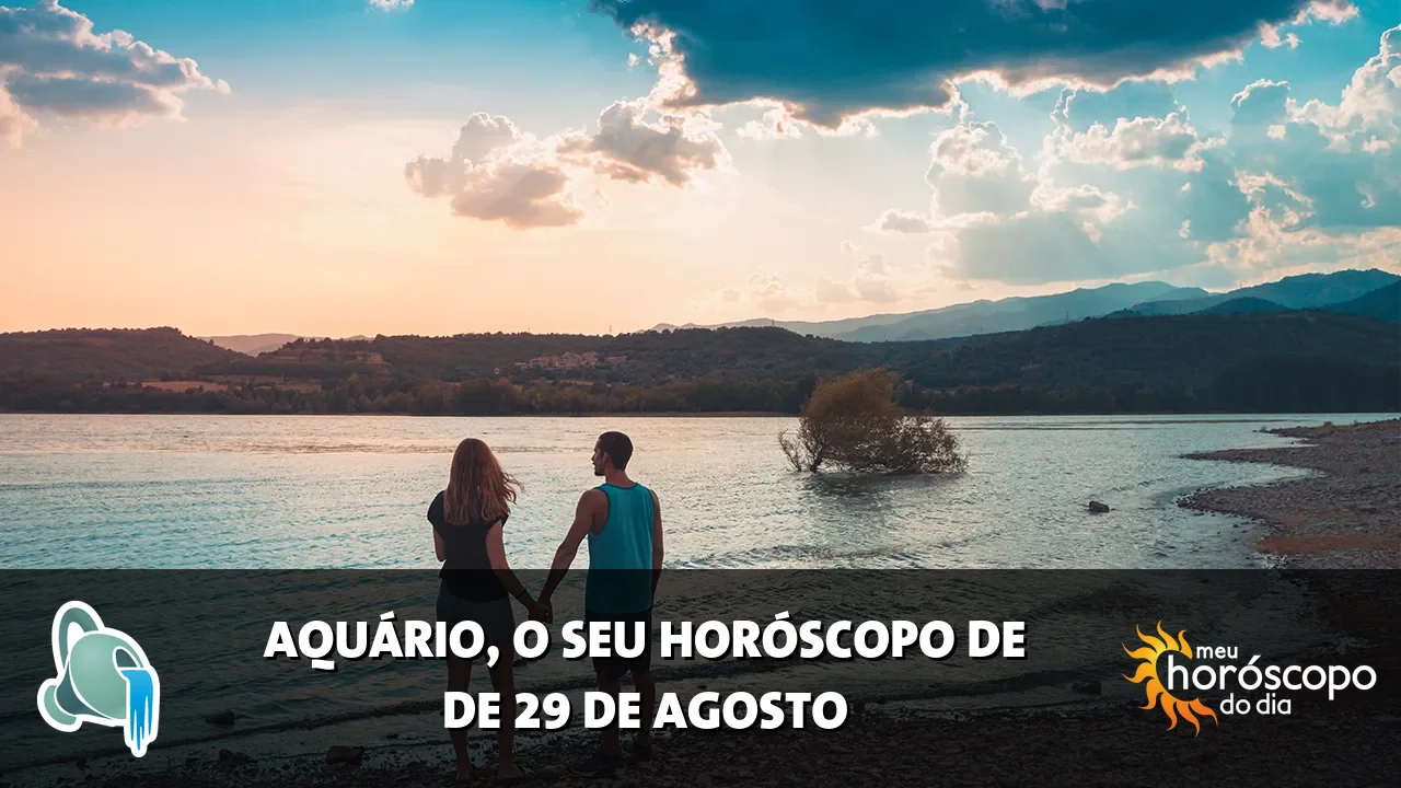 Horóscopo de Aquário de sábado, 29 de agosto de 2026