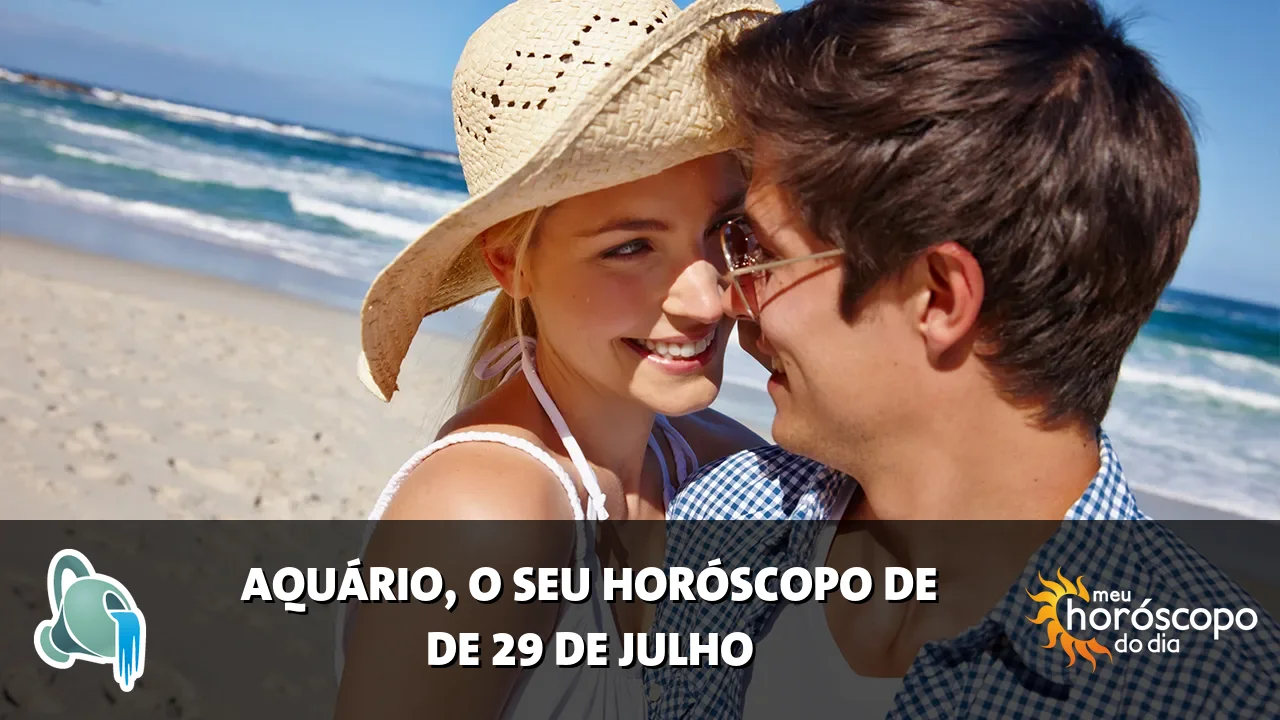 Horóscopo de Aquário de quarta-feira, 29 de julho de 2026