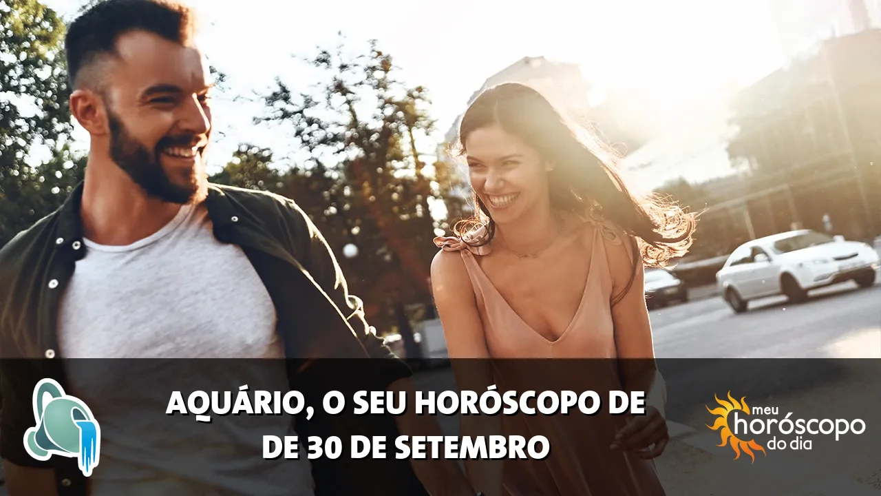 Horóscopo de Aquário de quarta-feira, 30 de setembro de 2026