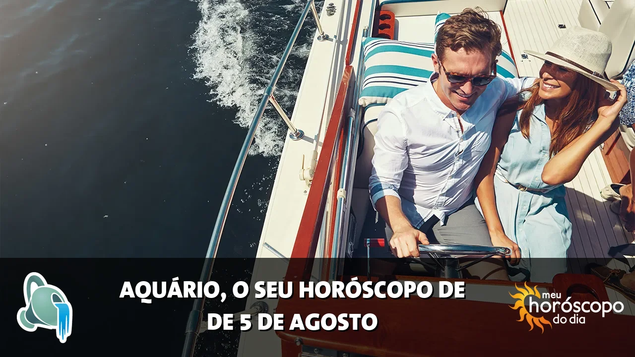 Horóscopo de Aquário de quarta-feira, 5 de agosto de 2026