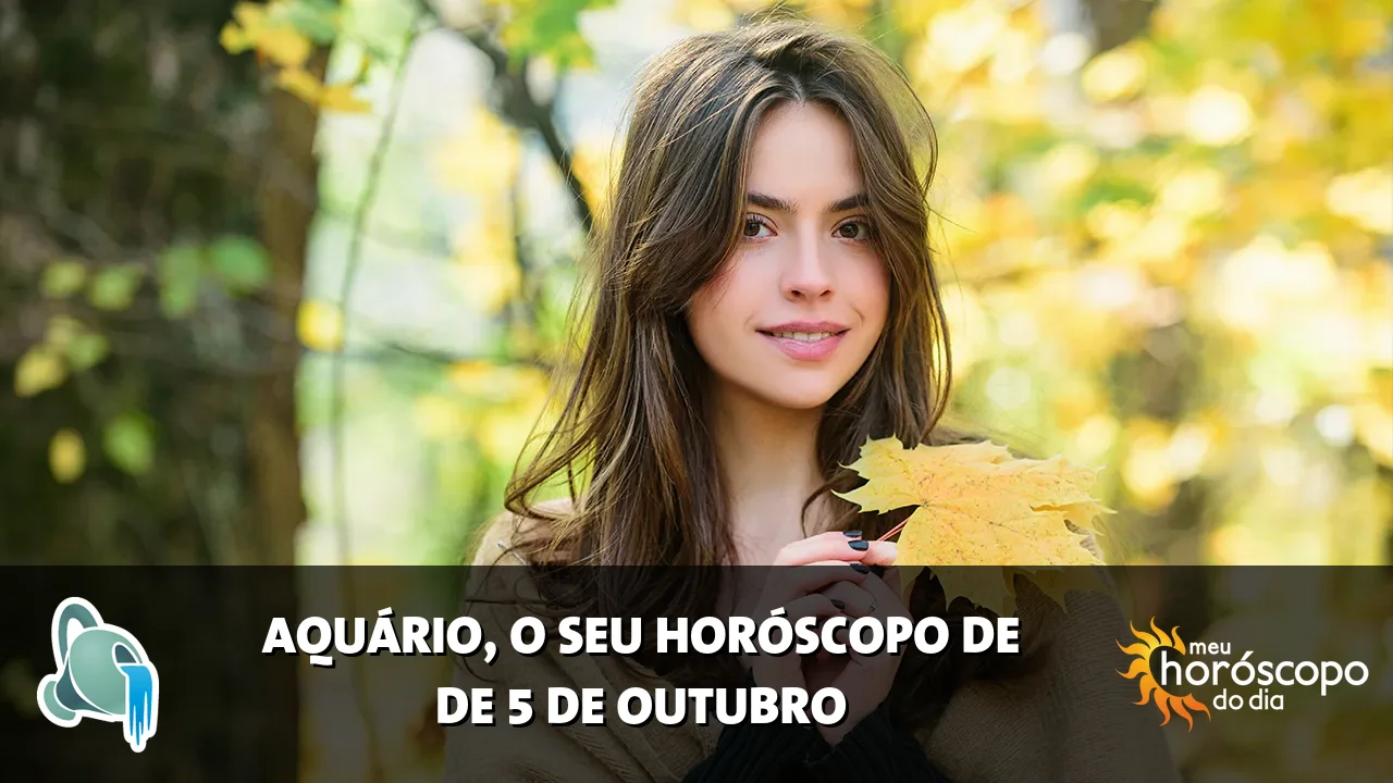 Horóscopo de Aquário de segunda-feira, 5 de outubro de 2026