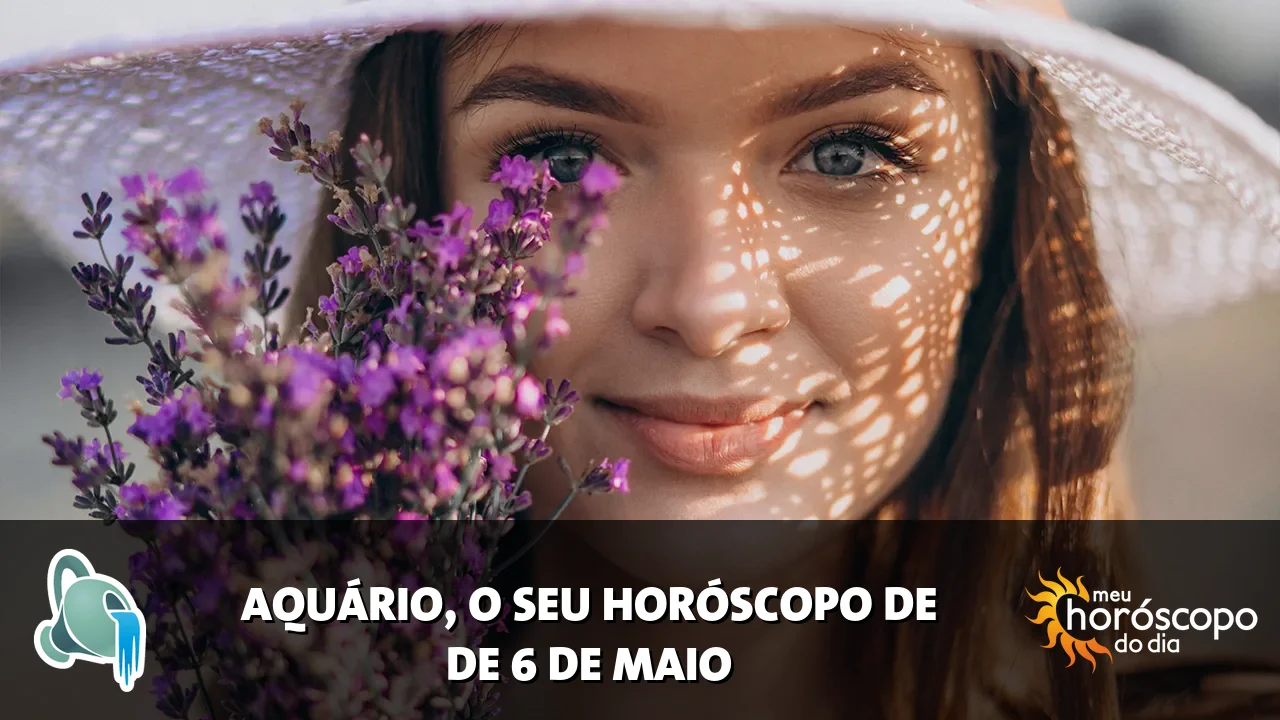 Horóscopo de Aquário de quarta-feira, 6 de maio de 2026