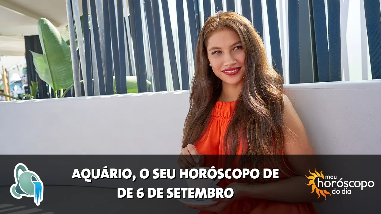 Horóscopo de Aquário de domingo, 6 de setembro de 2026