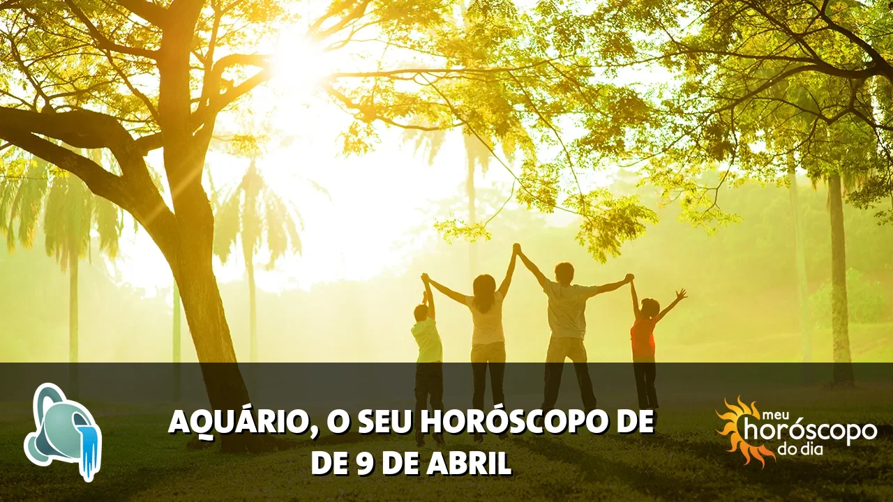 Horóscopo de Aquário de quinta-feira, 9 de abril de 2026