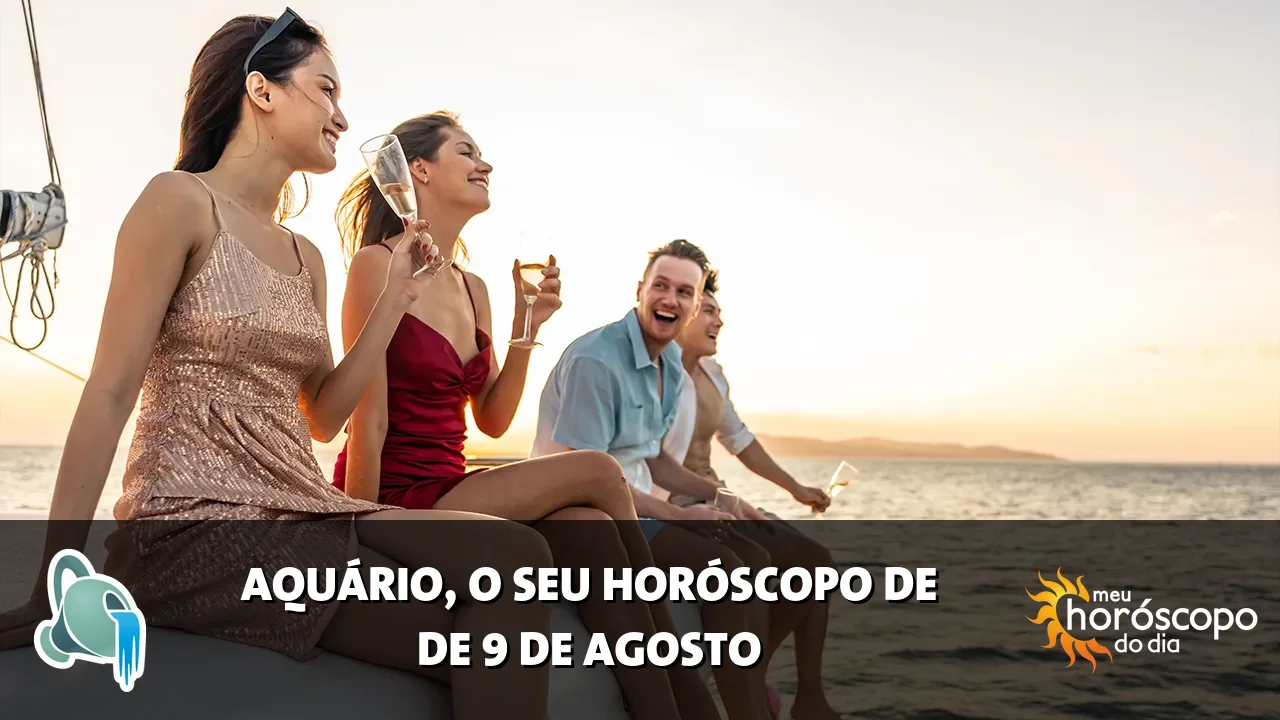 Horóscopo de Aquário de domingo, 9 de agosto de 2026