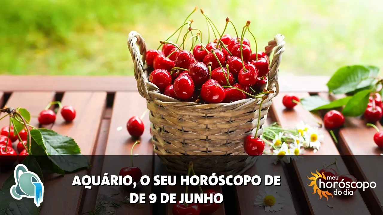 Horóscopo de Aquário de terça-feira, 9 de junho de 2026