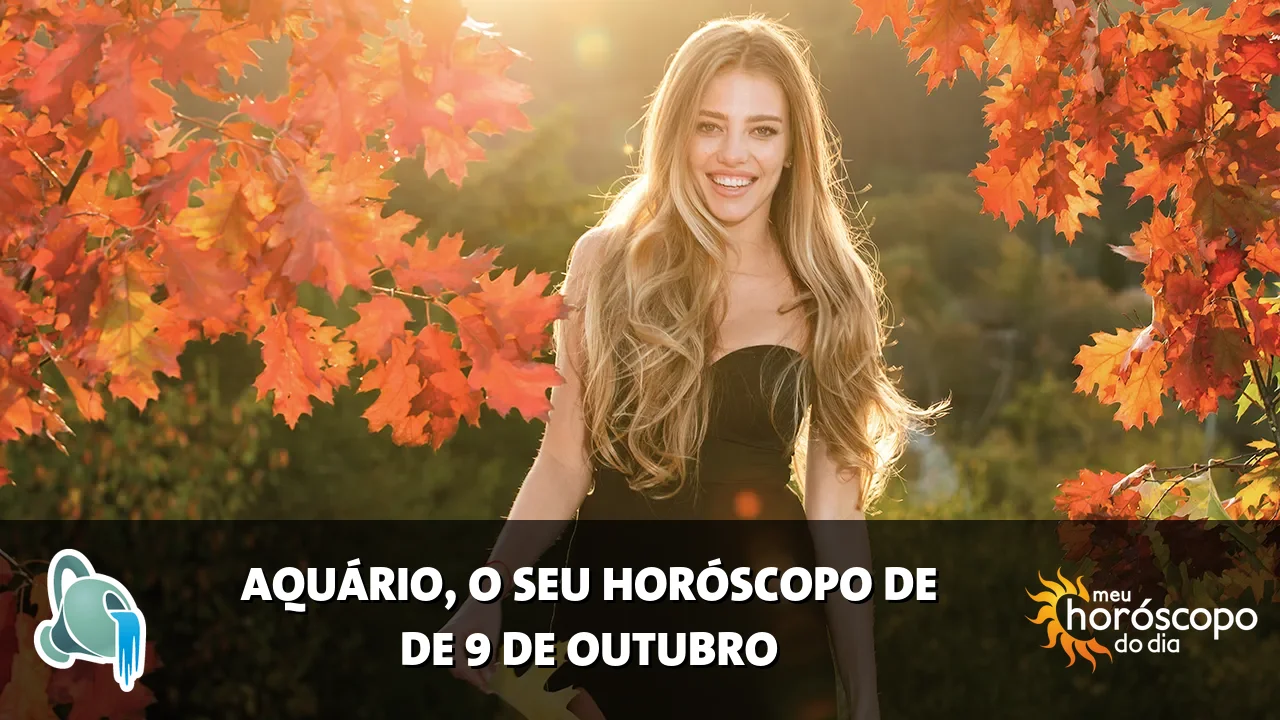 Horóscopo de Aquário de sexta-feira, 9 de outubro de 2026