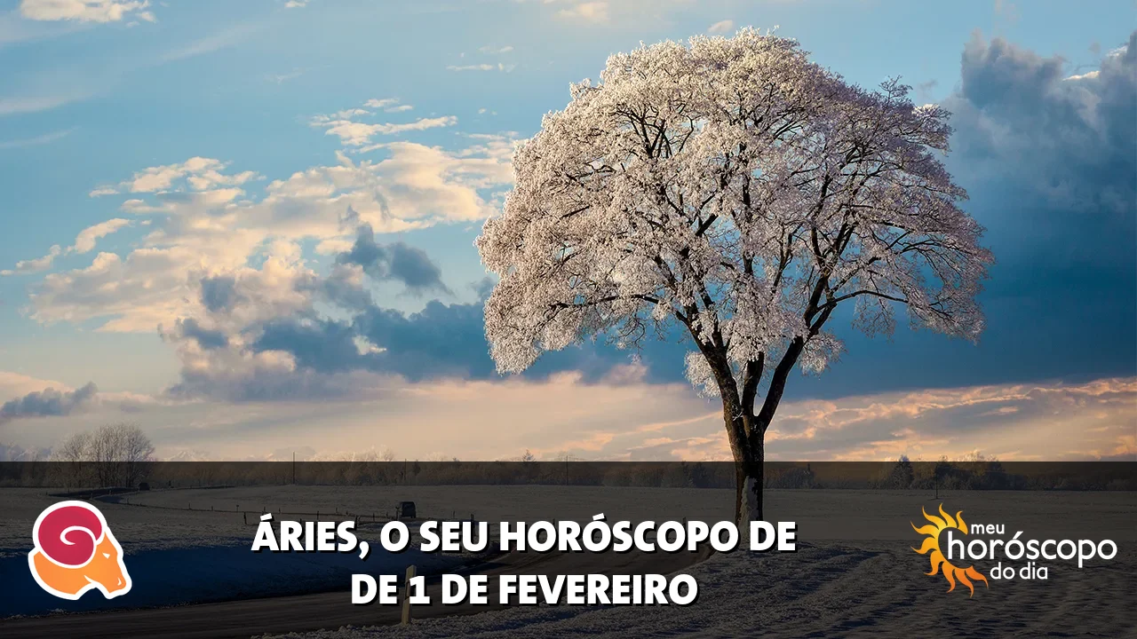 Horóscopo de Áries de domingo, 1 de fevereiro de 2026