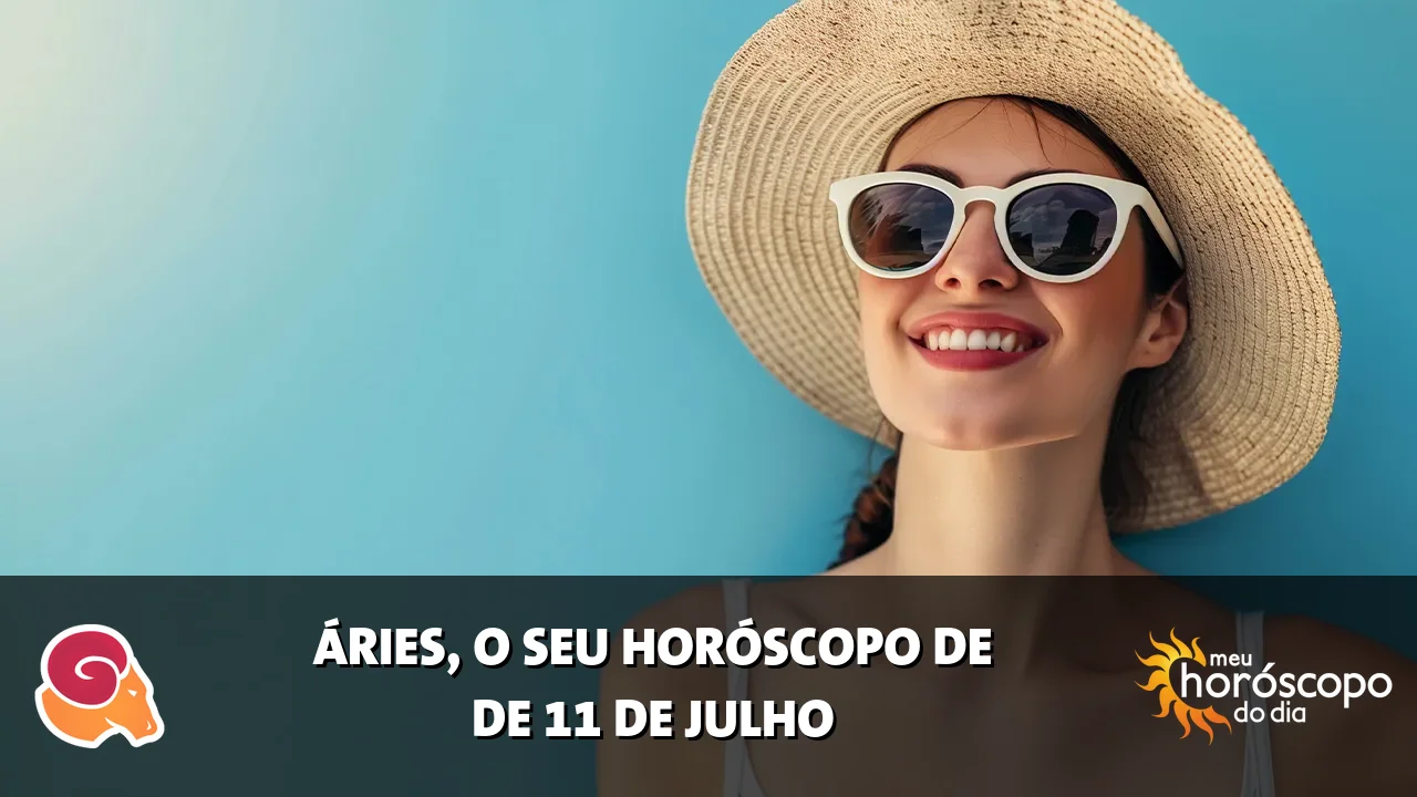 Horóscopo de Áries de sábado, 11 de julho de 2026