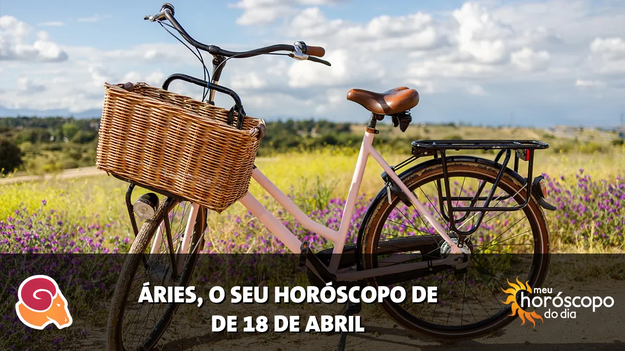 Horóscopo de Áries de sábado, 18 de abril de 2026