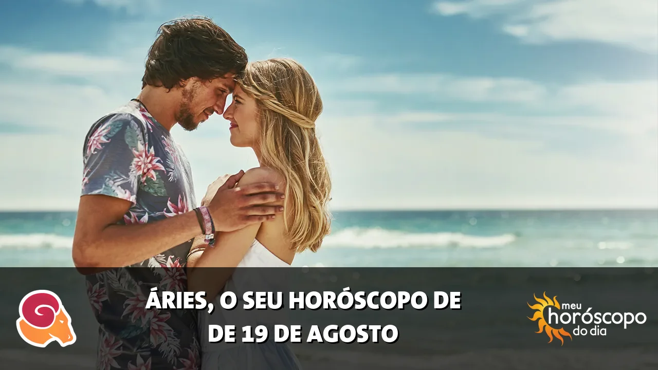 Horóscopo de Áries de quarta-feira, 19 de agosto de 2026