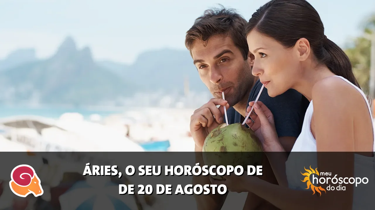 Horóscopo de Áries de quinta-feira, 20 de agosto de 2026