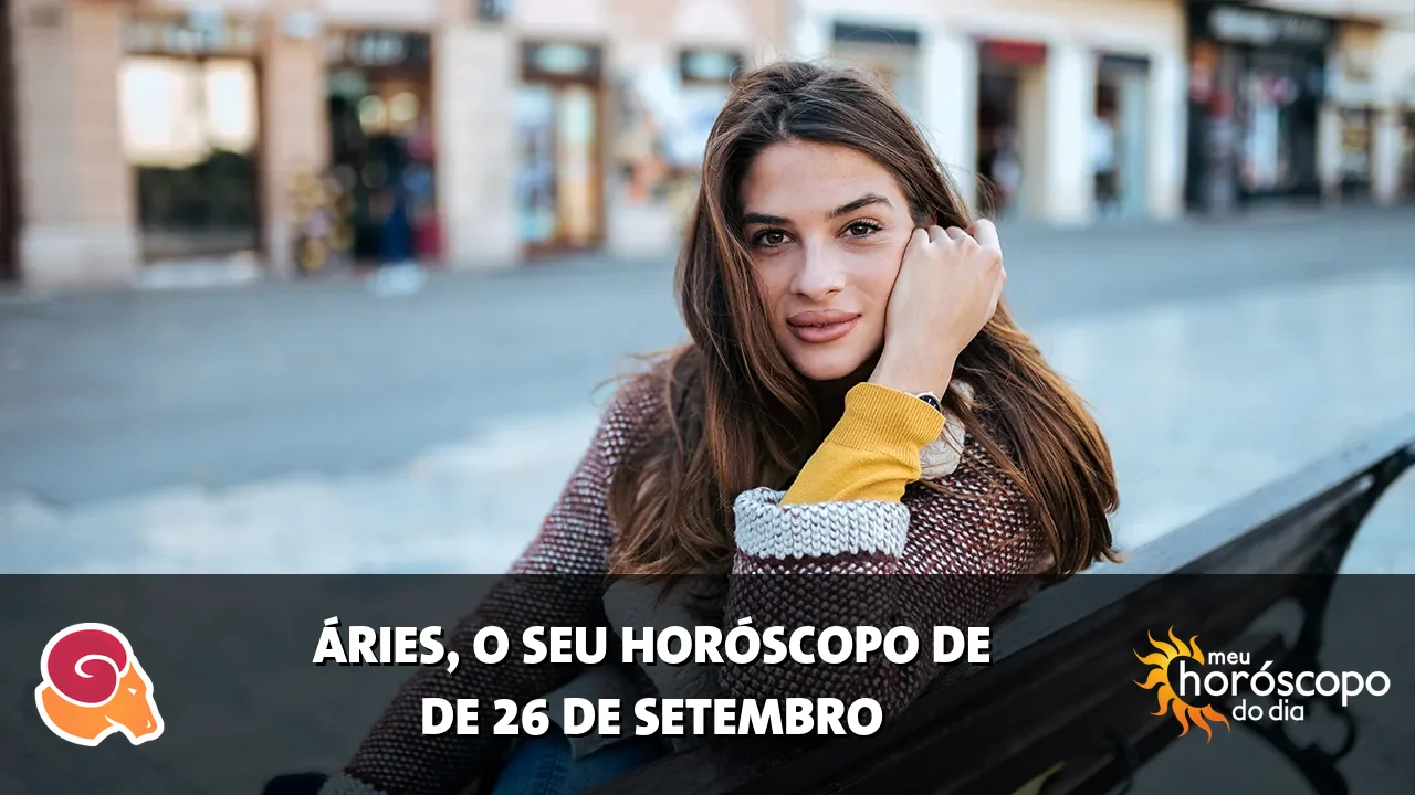 Horóscopo de Áries de sábado, 26 de setembro de 2026
