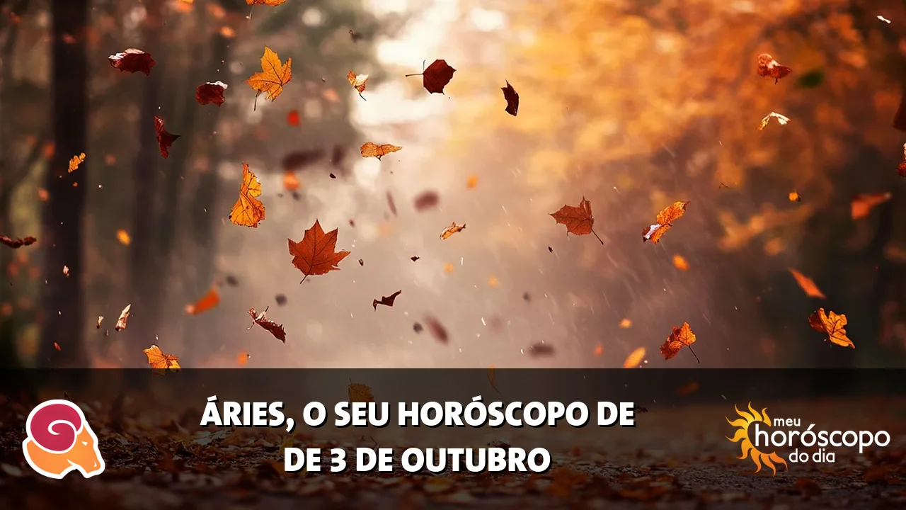 Horóscopo de Áries de sábado, 3 de outubro de 2026
