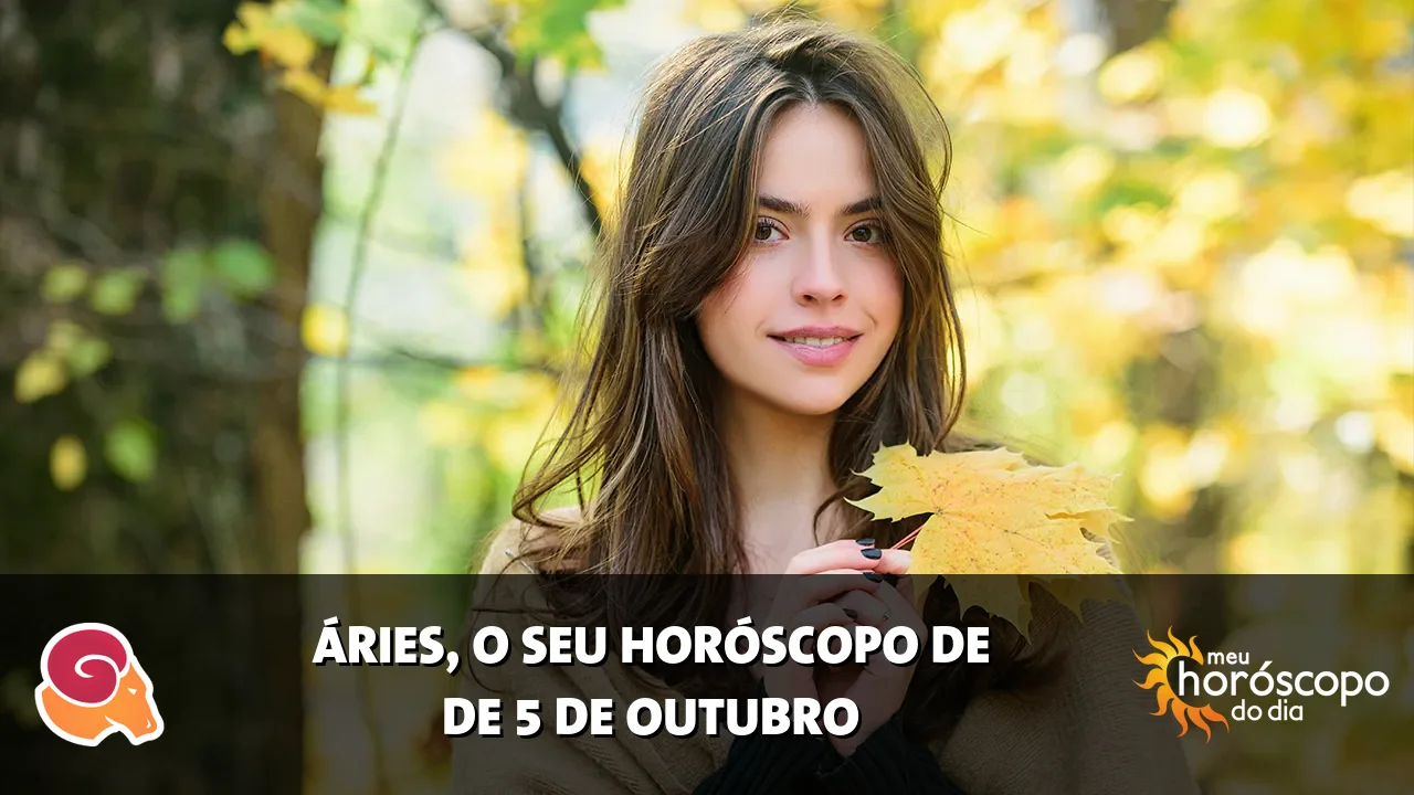 Horóscopo de Áries de domingo, 5 de outubro de 2025